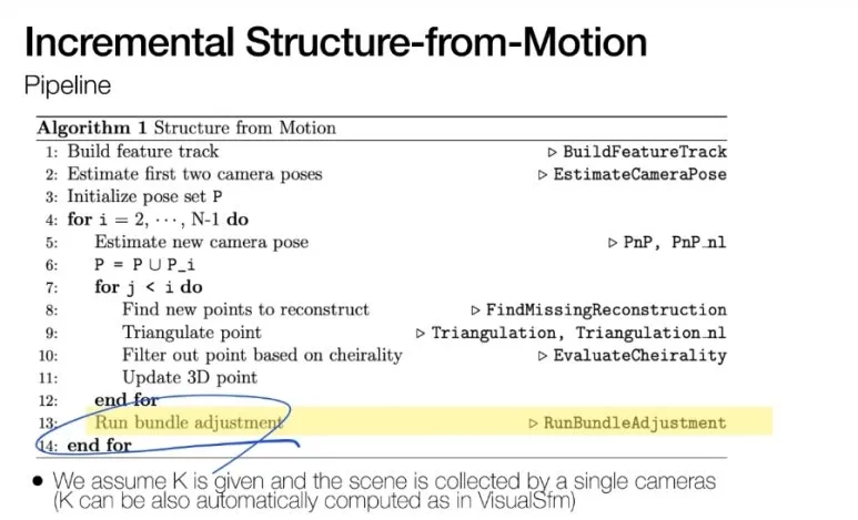 Structure from Motion : 이미지 여러 장으로 3D 복원하는 기술 19 19 Step5