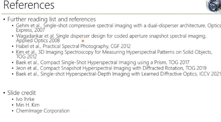 Hyperspectral Imaging 기술 완벽 정리 - 눈에 보이지 않는 것을 찍는 방법 24 23 references