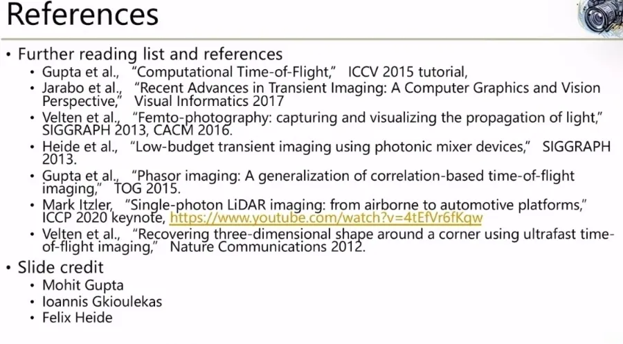 ToF 의 Single Photon Avalanche Diode (SPAD) 기술 23 references